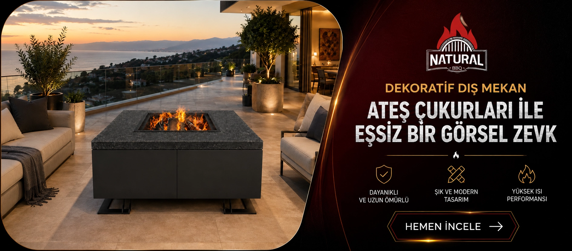 Konya Barbekü Kuzine Soba Şömine